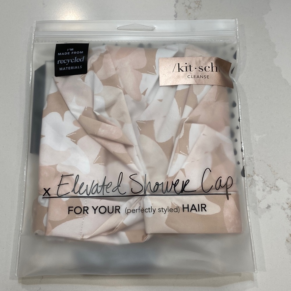 NWT Kitsch Elevated Shower Cap